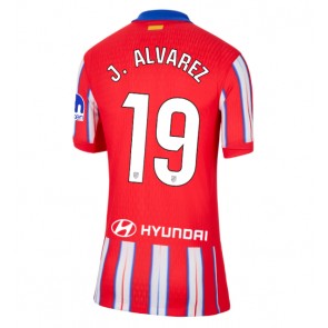 Atletico Madrid Julian Alvarez #19 Domaci Dres za Ženska 2024-25 Kratak Rukavima